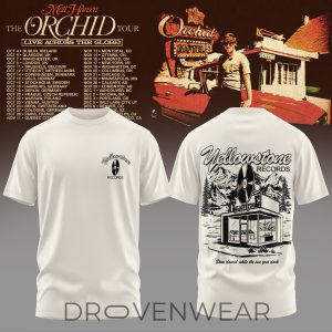 Matt Hansen The Orchid Tour 2026 Concert Tee by Drovenwear.com