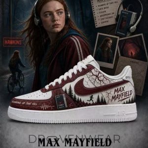 Max Mayfield Stranger Things Collector AF1 by Drovenwear.com