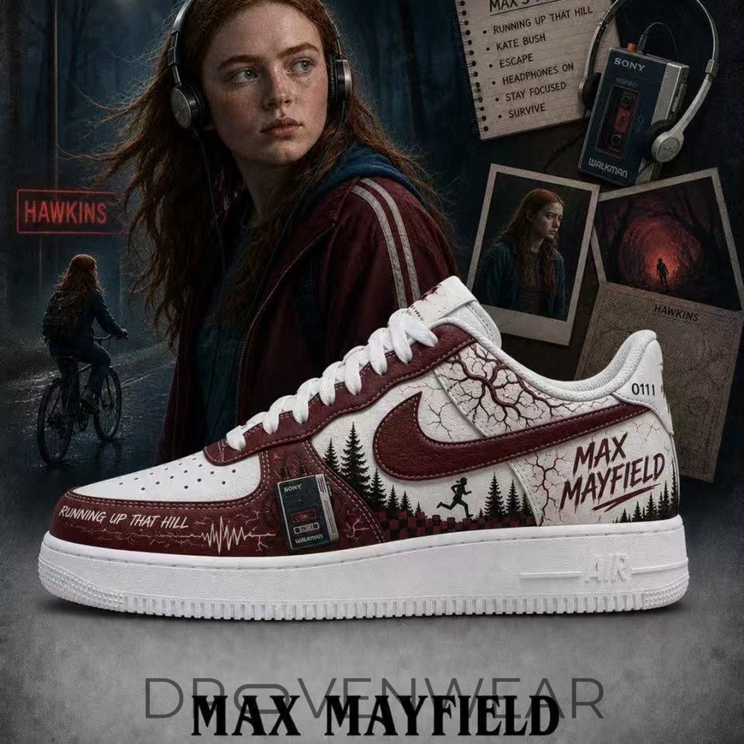Max Mayfield Stranger Things Collector AF1 Max Mayfield Stranger Things Collector AF1