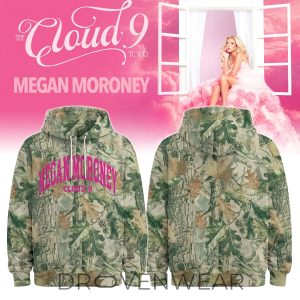 Megan Moroney CLOUD 9 Tour Camo Hoodie by Drovenwear.com