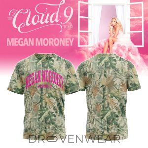 Megan Moroney CLOUD 9 Tour Camo TShirt by Drovenwear.com