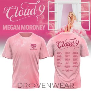 Megan Moroney CLOUD 9 Tour Graphic Tee by Drovenwear.com