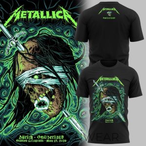 Metallica M72 Zurich Tour Concert Shirt 2026 by Drovenwear.com