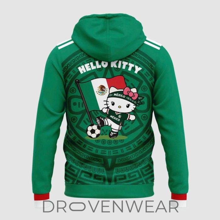 Mexico National Team x Hello Kitty World Cup 2026 Hoodie - Image 3