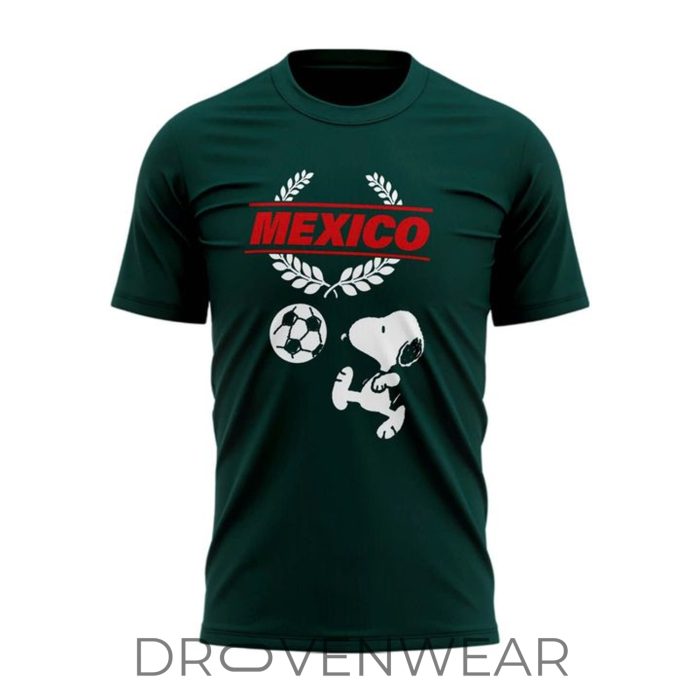 Mexico Soccer x Peanuts FIFA World Cup 2026 Limited Edition Shirt - Image 2