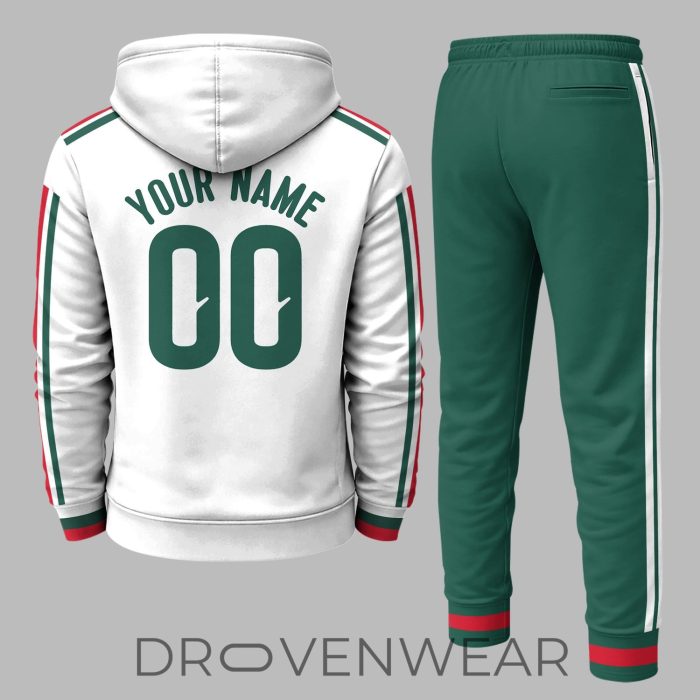 Mexico World Cup 2026 Away Inspired Personalized Tracksuit - Image 3