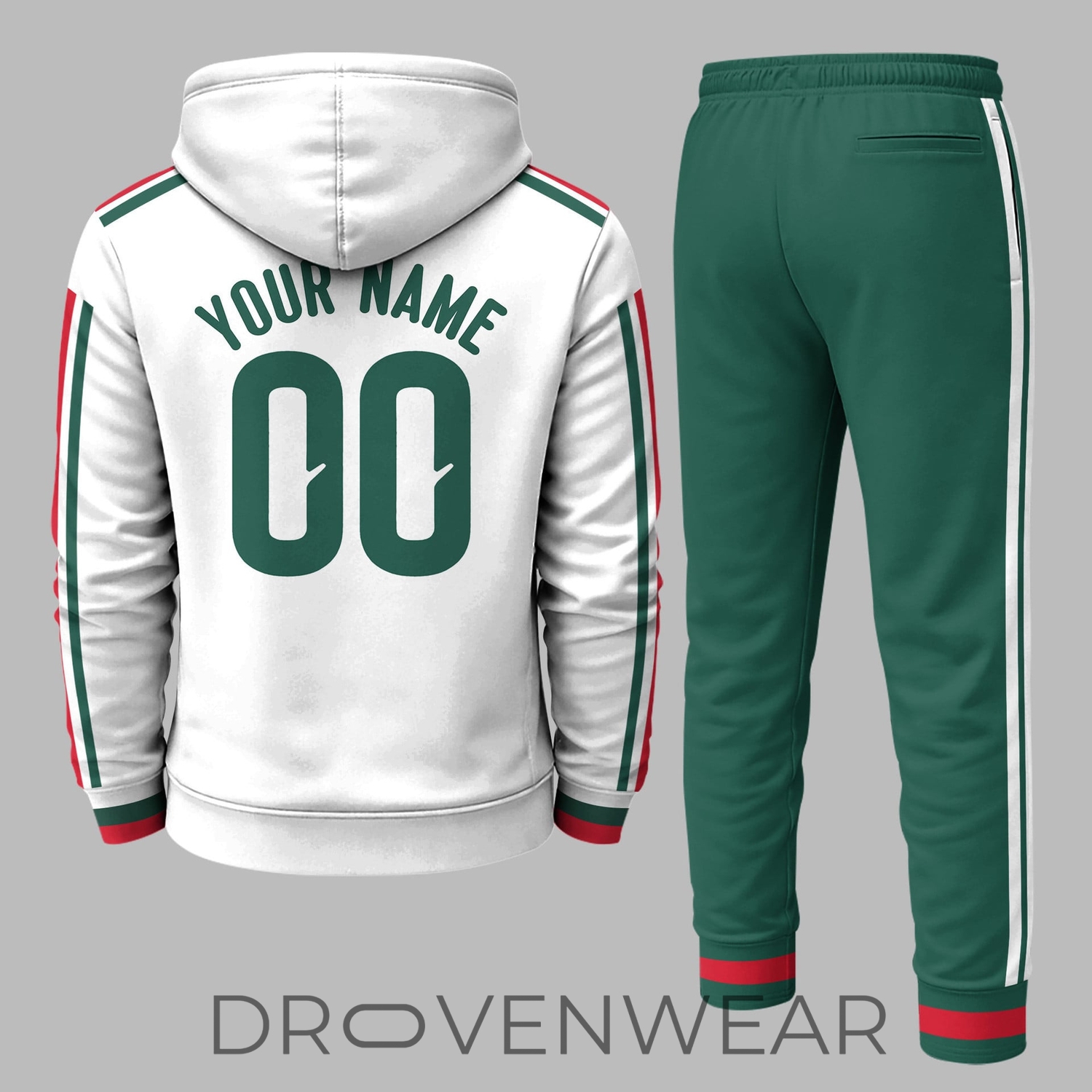 Mexico World Cup 2026 Away Inspired Personalized Tracksuit Mexico World Cup 2026 Away Inspired Personalized Tracksuit