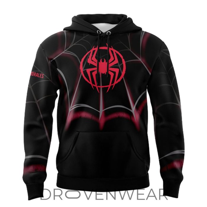Miami Marlins Marvel Night Spider-Man Miles Morales Hoodie - Limited Edition - Image 2
