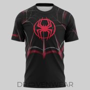 Miami Marlins Marvel Night Spider-Man Miles Morales T-Shirt - Limited Edition - Image 2