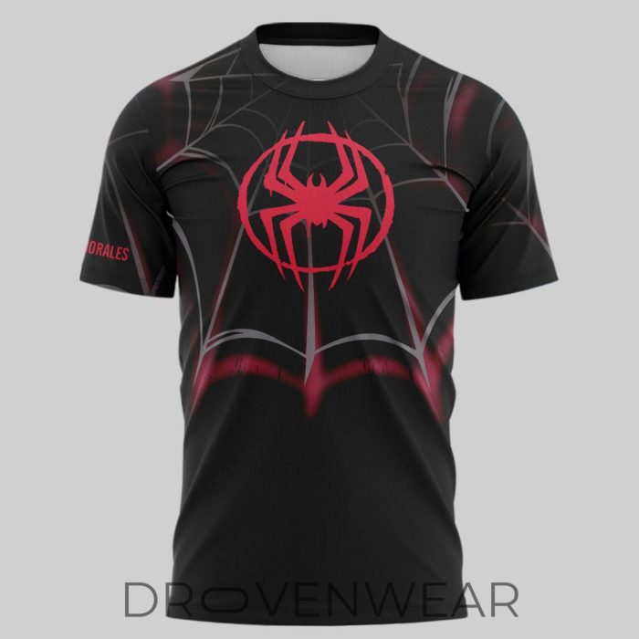 Miami Marlins Marvel Night Spider-Man Miles Morales T-Shirt - Limited Edition - Image 2