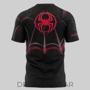 Miami Marlins Marvel Night Spider-Man Miles Morales T-Shirt - Limited Edition - Image 3