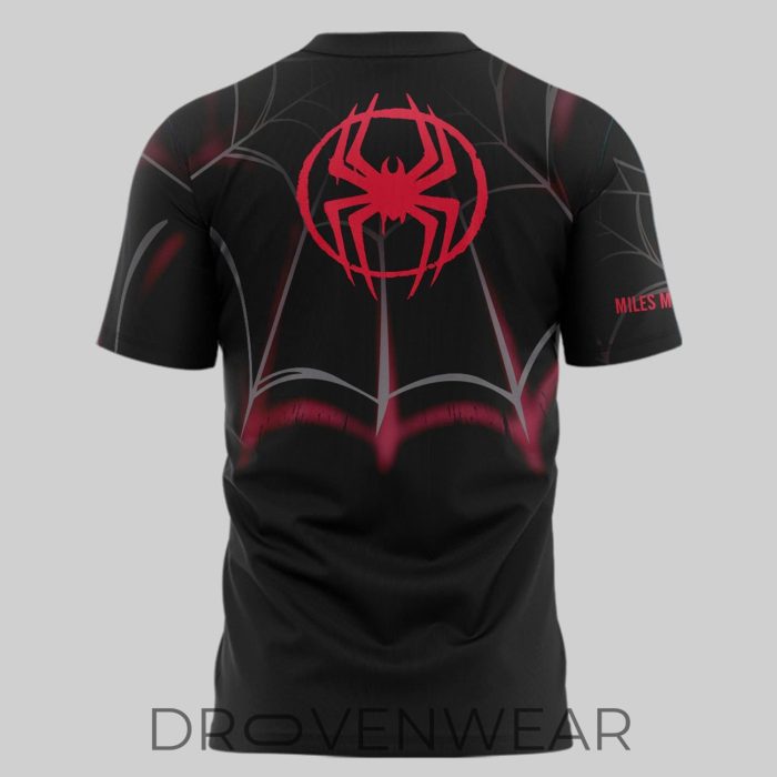 Miami Marlins Marvel Night Spider-Man Miles Morales T-Shirt - Limited Edition - Image 3