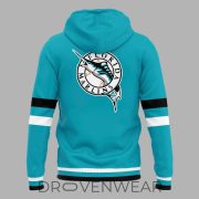 Miami Marlins Teal Throwback Uniform Hoodie - Special Edition - Image 3