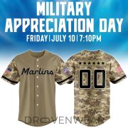 Miami Marlins x Military Appreciation Night Jersey