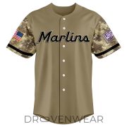 Miami Marlins x Military Appreciation Night Jersey - Image 2