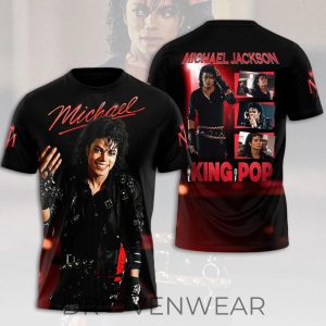 Michael Jackson King Of Pop Premium 3D Apparel Collection by Drovenwear.com