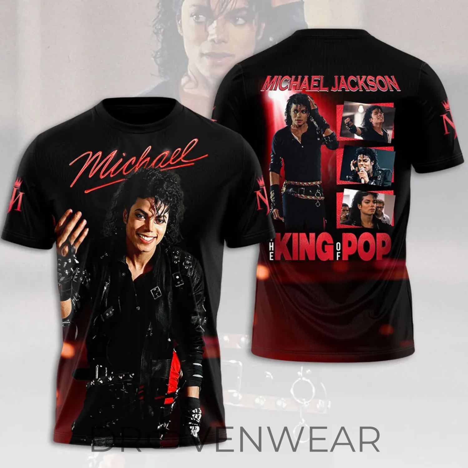 Michael Jackson King Of Pop Premium 3D Apparel Collection Michael Jackson King Of Pop Premium 3D Apparel Collection