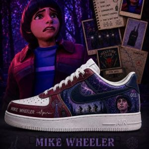 Mike Wheeler Stranger Things AF1 Version 3 by Drovenwear.com