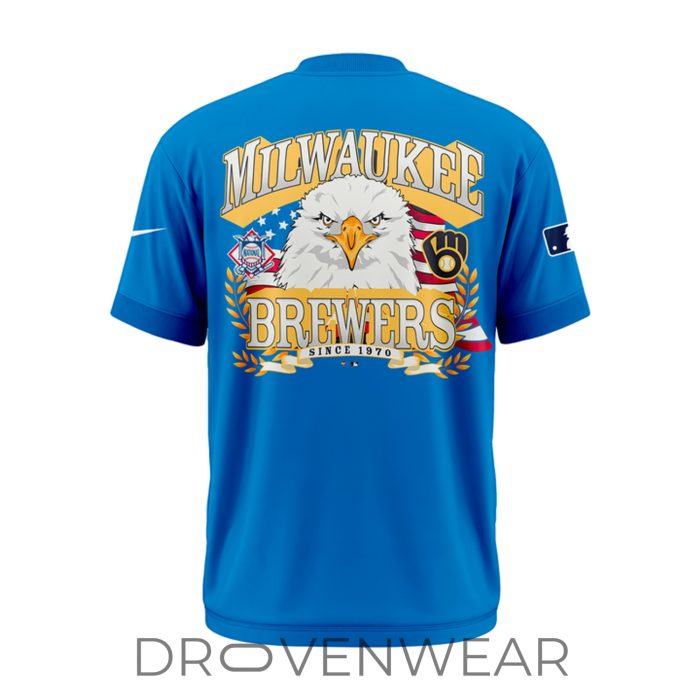 Milwaukee Brewers Celebrate America's 250th Limited Edition Shirt - Image 3