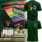 Milwaukee Bucks Pride Celebration 2026 Green Limited Edition Shirt