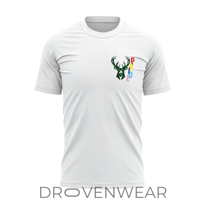 Milwaukee Bucks Pride Celebration 2026 White Limited Edition Shirt - Image 2