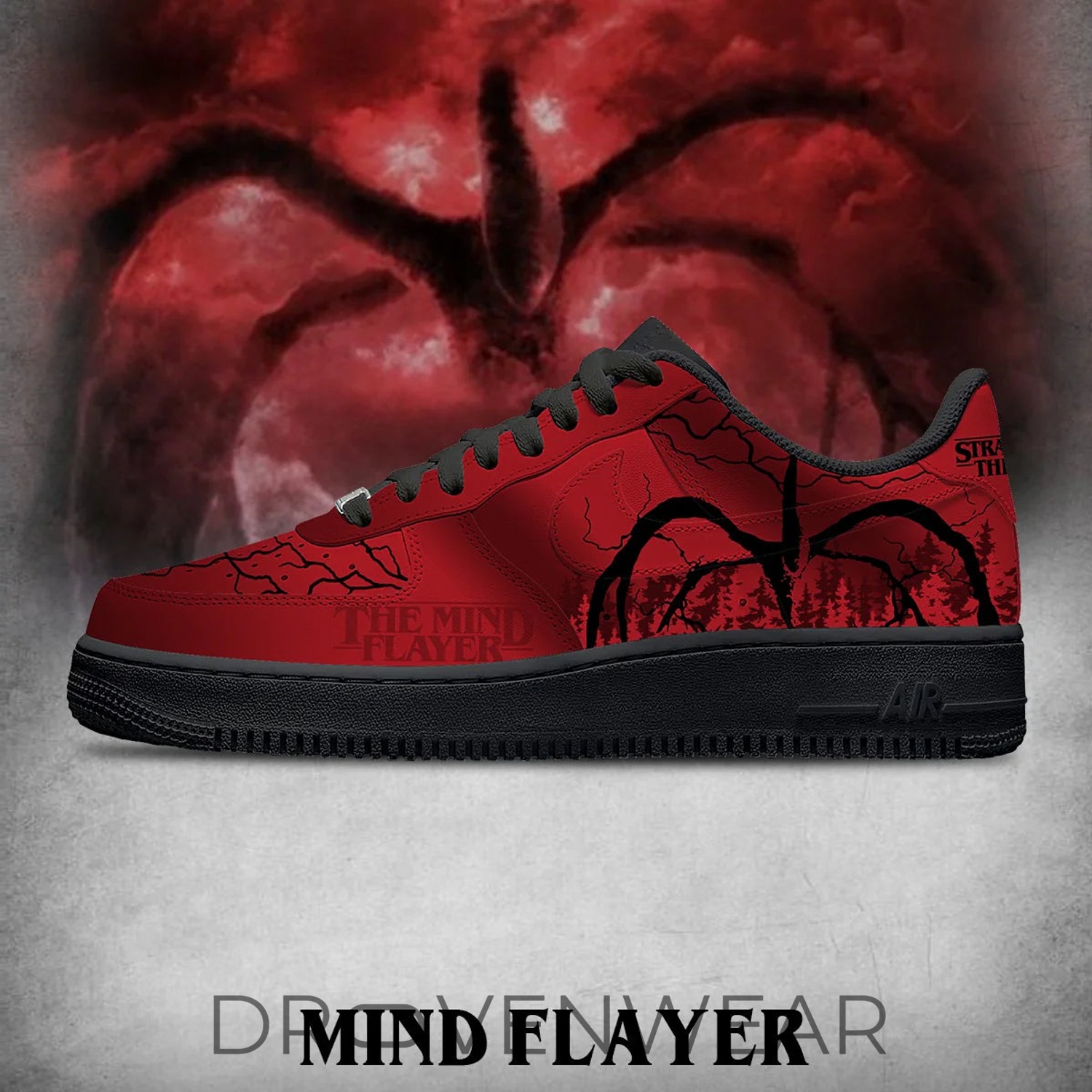 Mind Flayer Stranger Things Limited AF1 Mind Flayer Stranger Things Limited AF1