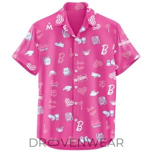 Minnesota Twins Barbie Theme Game Day Tropical Hawaiian Shirt by Drovenwear.com