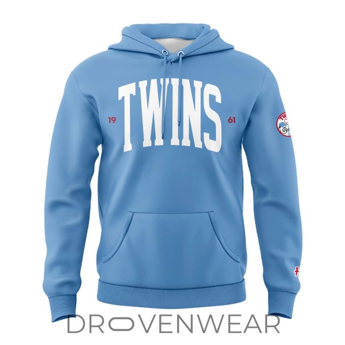 Minnesota Twins Classic 1961 Retro Logo Pullover Hoodie - Image 2