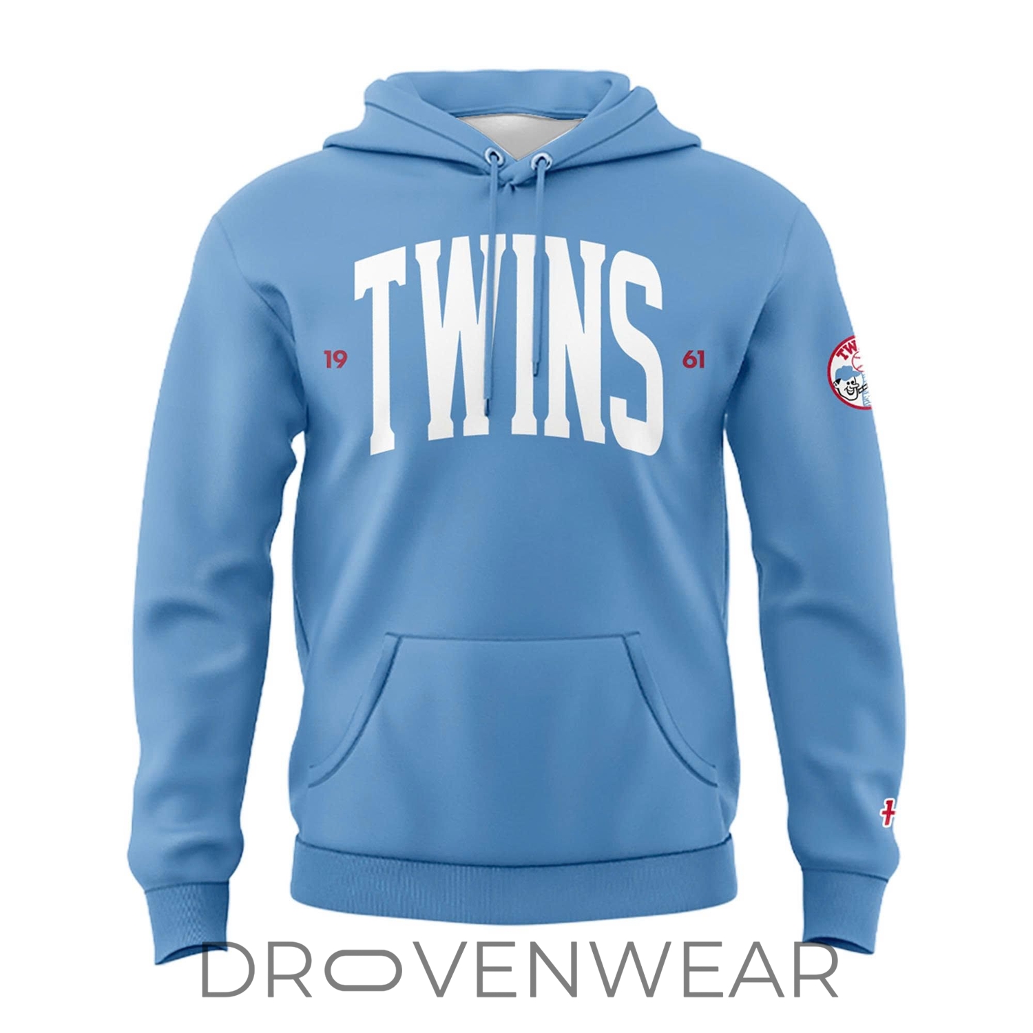 Minnesota Twins Classic 1961 Retro Logo Pullover Hoodie Minnesota Twins Classic 1961 Retro Logo Pullover Hoodie