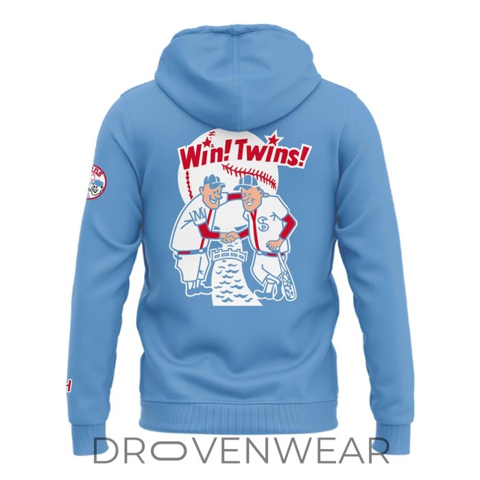 Minnesota Twins Classic 1961 Retro Logo Pullover Hoodie - Image 3