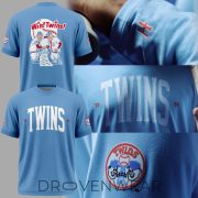 Minnesota Twins Vintage 1961 Team Logo Graphic T-Shirt