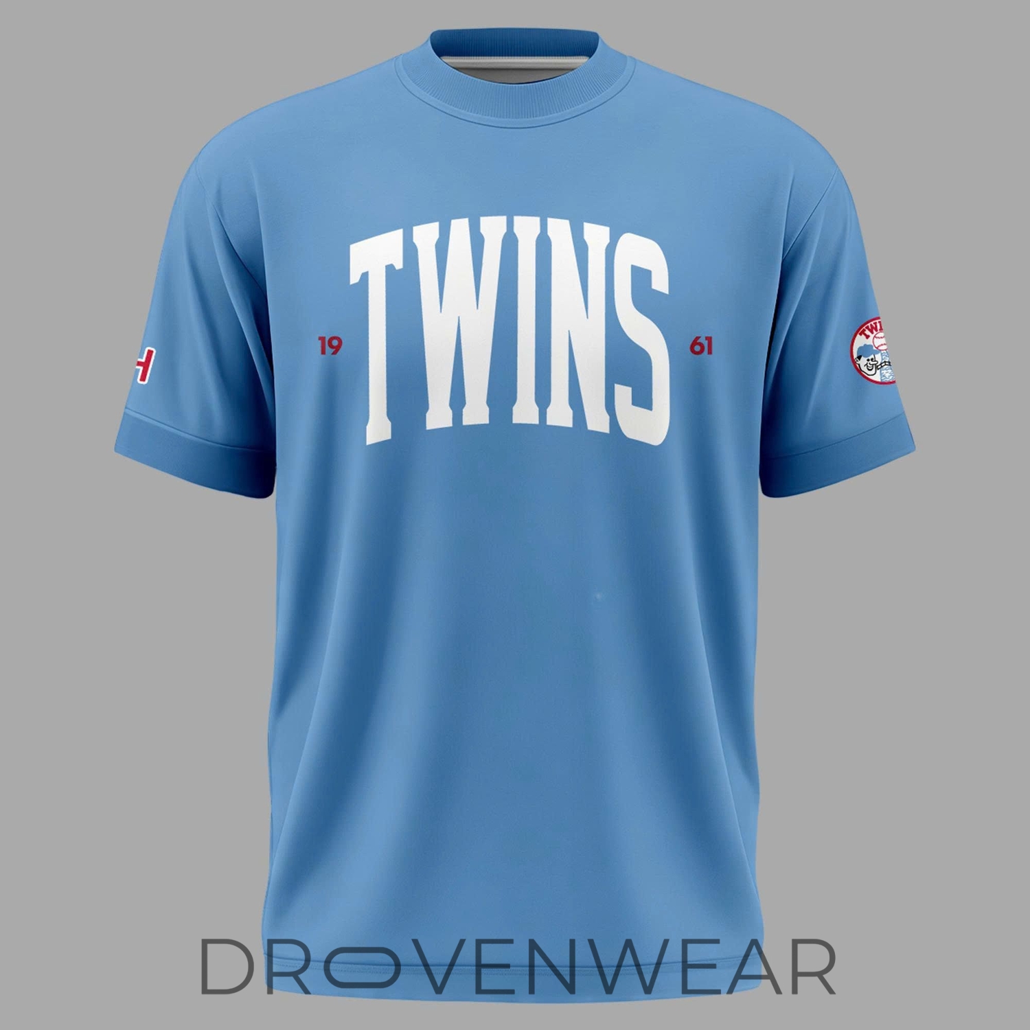 Minnesota Twins Vintage 1961 Team Logo Graphic T-Shirt Minnesota Twins Vintage 1961 Team Logo Graphic T-Shirt