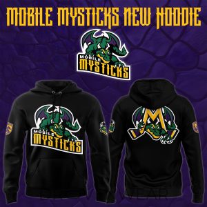 Mobile Mysticks 2026 New Black Hoodie by Drovenwear.com