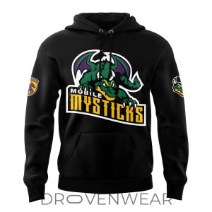 Mobile Mysticks 2026 New Black Hoodie by Drovenwear.com