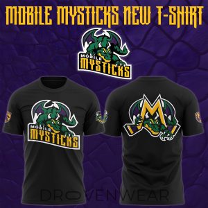 Mobile Mysticks 2026 New Black TShirt by Drovenwear.com