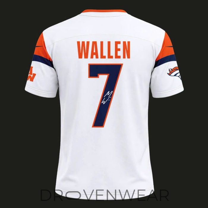 Morgan Wallen Still The Problem Tour 2026 x Denver Broncos Empower Field Special Jersey - Image 3