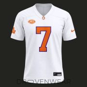 Morgan Wallen x Clemson Tigers 2026 Exclusive White Football Jersey