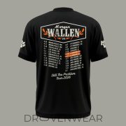 Morgan Wallen x Clemson Tigers Football Still The Problem Tour 2026 Memorial Stadium T-Shirt - Image 3