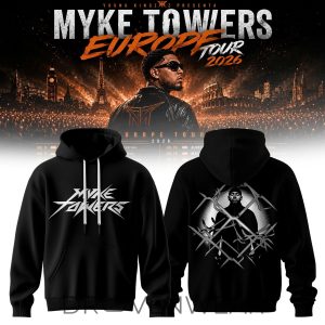 Myke Towers Shadow Crown Tour Hoodie by Drovenwear.com