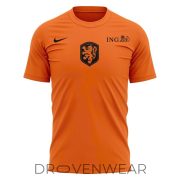 Netherlands FIFA World Cup 2026 Orange Warm-Up Fan Shirt - Image 2