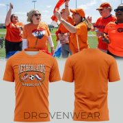 Netherlands Soccer Heather Orange Limited Edition Football Fan Shirt