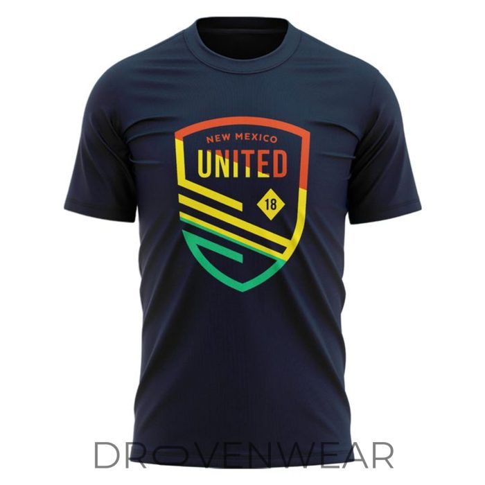 New Mexico United Pan African Shield Supporter Shirt 2026 - Image 2