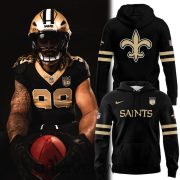New Orleans Saints Diamond Anniversary Logo Commemorative Hoodie