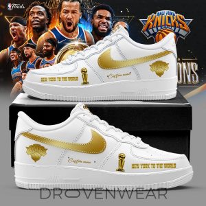 New York Knicks 2026 Champions Edition AF1 Shoes V3 by Drovenwear.com