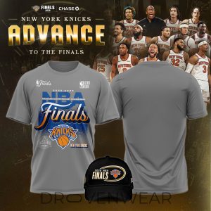 New York Knicks 2026 NBA Finals Bound Basketball TShirt by Drovenwear.com