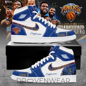New York Knicks 2026 NBA Finals Victory JD1 Sneakers V2 by Drovenwear.com