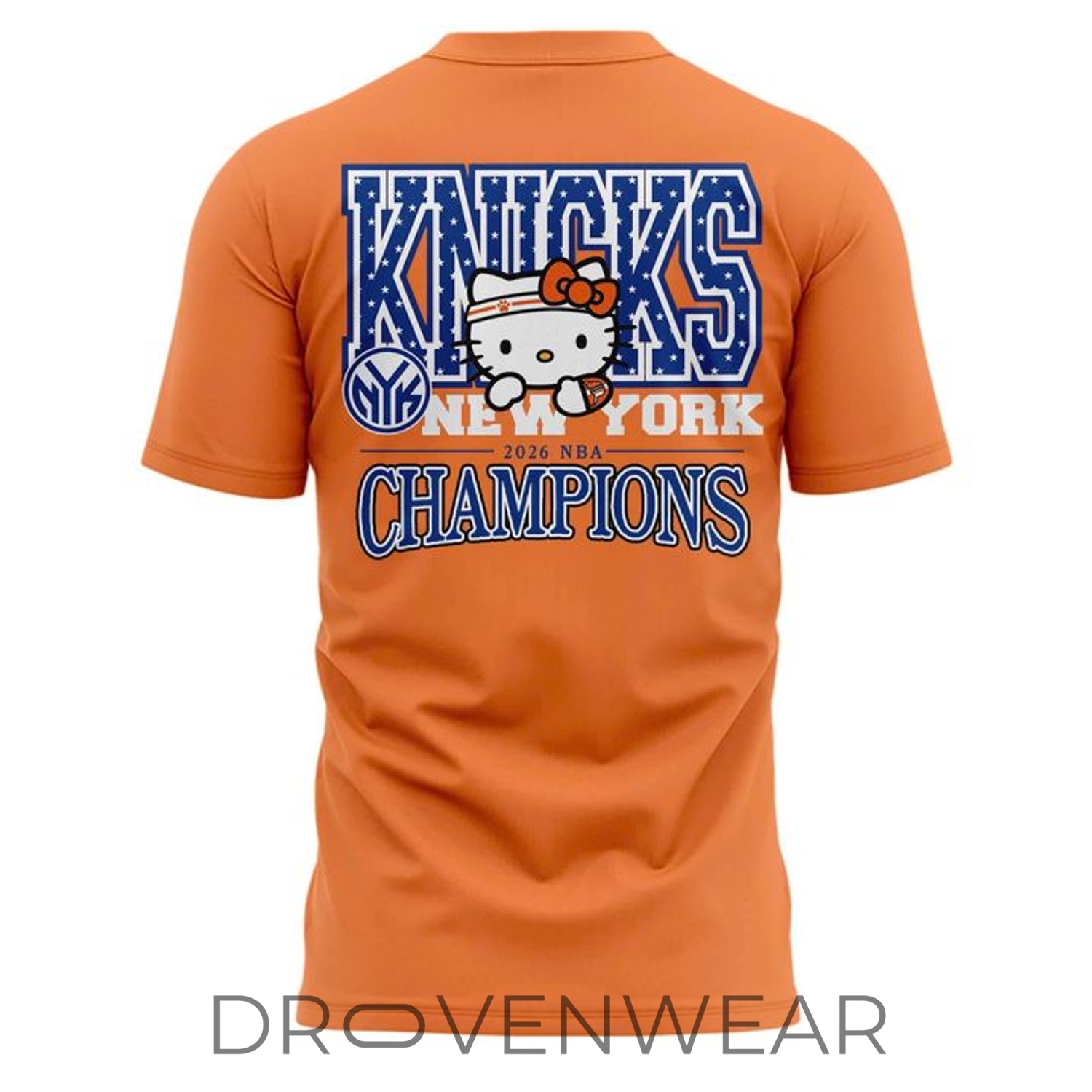 New York Knicks Hello Kitty NBA Finals 2026 Champions Fan Celebration Shirt New York Knicks Hello Kitty NBA Finals 2026 Champions Fan Celebration Shirt