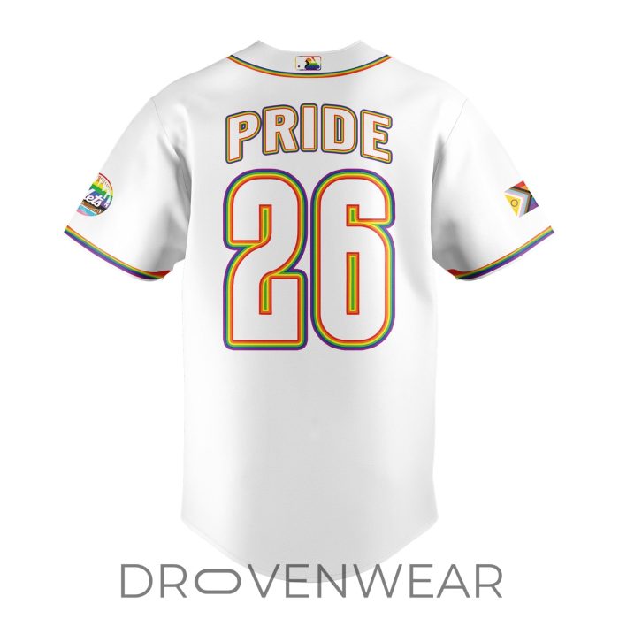 New York Mets 2026 LGBTQ Pride Night Baseball Jersey - Image 3