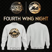 New York Mets Fourth Wing Night 2026 Limited Edition Baseball Fan Sweatshirt