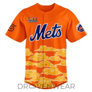 New York Mets Naruto Shippuden Theme Night 2026 Jersey by Drovenwear.com